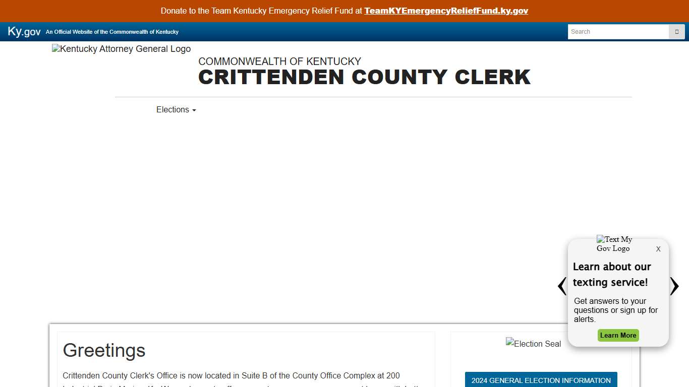 Welcome - Crittenden County Clerk