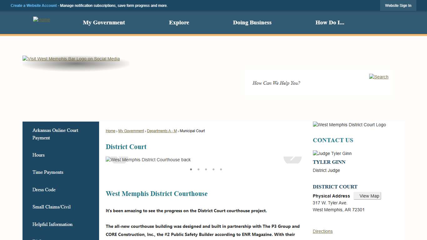 District Court | West Memphis, AR